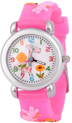 OFFCUP Kids Watch, 3D Cute Cartoon Toy Watches, Silicone Band Wrist Watches for Kids, Analogue Quartz Watch Gift for Boys and Girls Age 3-11 Years Old Children's Day Gifts