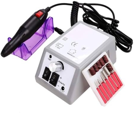 Bdit accessori Fresa per Unghie Professionale Manicure e Pedicure Lima Elettrica per Unghie Gel, per Studio Estetiste Casa Regali