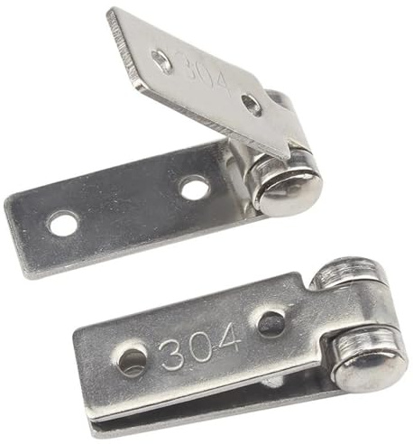 Bisagra de acero inoxidable plegable for ventana de balcón, herrajes for muebles, 2 piezas
