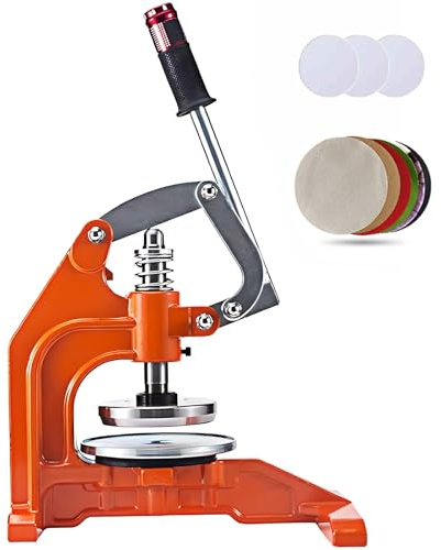 Taglierina rotonda per campioni di tessuto, coltello manuale da 100 cm² per campionamento a pressione per tappeti, carta, schiuma, tessuti, pelle