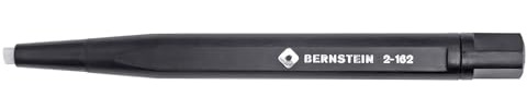 Limpiador de contacto de fibra de vidrio BERNSTEIN, diámetro de 4 mm, carcasa de plástico, borrador de fibra de vidrio, longitud 120 mm, accesorios de soldadura, eliminación de óxido