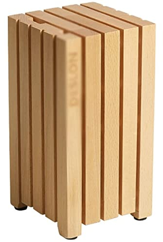 Portacoltelli Ceppo portacoltelli in bambù Ecologico Senza coltelli Supporto per coltelli da banco Deluxe Supporto per coltelli Multiplo a Lama Grande