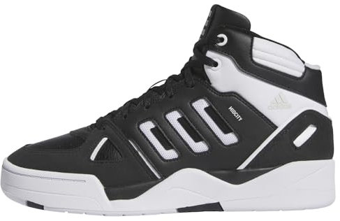 adidas Men's Midcity Mid Shoes Basketball, core Black/Cloud White/Crystal White, 8 UK
