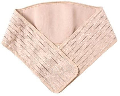 MEMOFYND 1 ceinture abdominale brune, indispensable pour le soin des femmes enceintes, pour prévenir les maux de dos et les vergetures, ainsi que le soutien pelvien et dorsal.