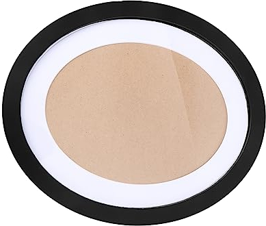 GOOHOCHY Cornice Ovale Legno Nero Per Decorazione Da Parete Include Chiodi Senza Traccia Nail Accessorio Per Arredamento Casa Elegante e Versatile