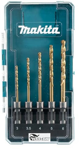 Makita E-15132 SDS-PLUS - Juego de brocas para metal (5 piezas)