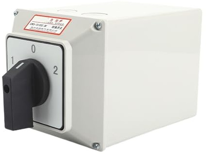 1 pz SZW26/LW26-125 125A Interruttore di commutazione del generatore a camme a 2 fasi e 3 posizioni con scatola impermeabile e sigillata