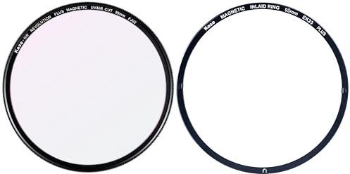 Kase KW Revolution Plus Magnetic Shockproof UV IR Cut Filter Low Reflection Optical Glass Incl Inlaid Adapter (95mm)