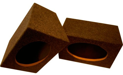 Necom MDF Caisson Vide pour Haut-Parleur 6x9 inch 2-pièces