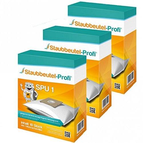 30 Staubsaugerbeutel geeignet für AmazonBasics Bodenstaubsauger mit Beutel, Amazon Basics G51, Swirl Y05, Menalux 1840, 15C-71EU4, VCB43B1-70EU4, VCB35B15CEU4 von Staubbeutel-Profi®