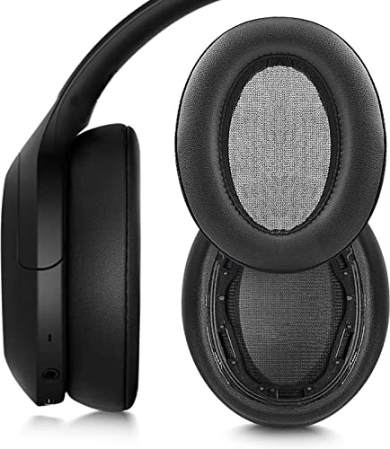 Ersatz-Ohrpolster für Sony WH-910N WH 910 N kabellose Kopfhörer (schwarz)
