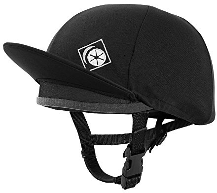 Charles Owen Childrens Junger Rider Belüftet Jockey Reiten Schwarz