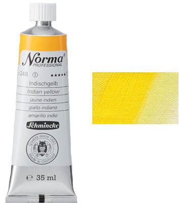 Schmincke – Norma® Professional - feinste Künstler-Ölfarben, Kadmiumgelb zitron - 35 ml