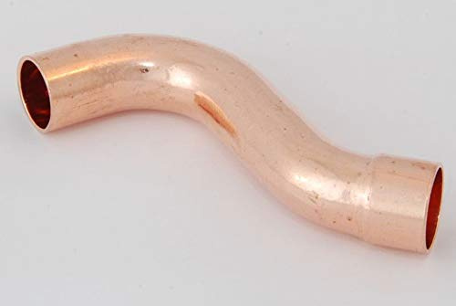 2x Kupferfitting Überbogen 15 mm / 5086 i/a Lötfitting copper fitting CU