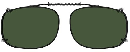 Eyekepper Clip on Sunglasses Over Eyeglasses for Men, G15 Lens 54 * 37MM