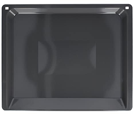 Bosch Siemens 17001433 ORIGINAL bakplåt grillpanna stekpanna universalpanna fettpanna 455 x 375 x 33 mm emaljerad spis ugn också Neff Constructa Balay