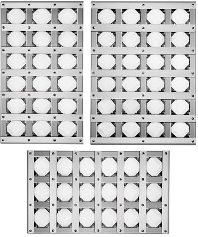 OTAMECE 100-2070 and 100-2089 Briquette Tray for Artisan Grill Parts,Radiant Tray Assembly for Alfresco Artisan ART-36 with Ceramic Rods