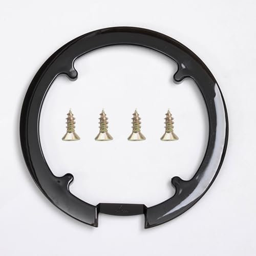 sundrerfect Kettenschutz für Fahrräder 28 Zoll - Schwarz, Kettenradabdeckung für Kettenblätter, MTB Schutzblech aus Kunststoff, Einfache Montage, Langlebig