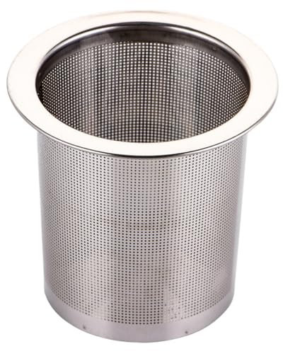 Filtro Per Tè In Acciaio Inox - Colino Per Spezie | Infusore Per Tisan | Filtro Per Spezie Per Tè Sfuso | Filtri Da Infuso | Filtro A Foglia Teiera | Dispositivo Di Filtraggio Del Tè Sfuso Per Teiere