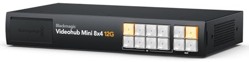 Blackmagic Design Videohub Mini 8x4 12G (BM-VHUBSMTK12G0804)