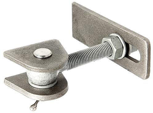 Alberts 411145 Torband | für 180° Öffnung | lange Ausführung | feuerverzinkte Schrauben und Muttern, Bolzen und Splint aus Edelstahl | Gewinde M20