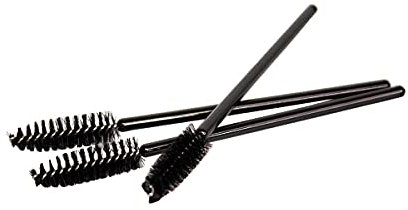 THUYA Brosse à Masque 25 unités, Noir, Estandar