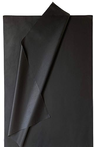 Schneiden aus Seidenpapier, 28 Blatt, Format 50 x 70 cm, Schwarz