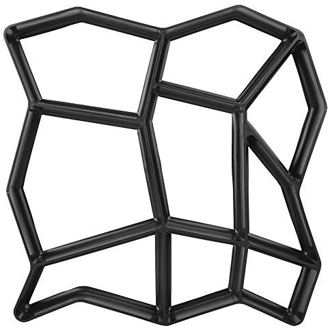 Muffa per pavimentazione per pavimentazione, Delaman Pavimentazione per pavimentazione in pietra Stampo per pietre miliari fai-da-te per giardino Prato Percorso finitrice Passeggiata Accessori da giar