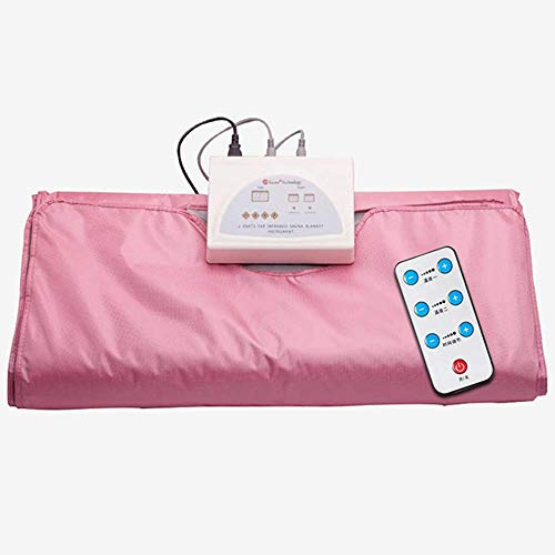 Manta adelgazante Carpa plegable Body Shaper Sauna Body Shaper Pérdida de peso Calefacción por infrarrojos lejanos con interruptor de seguridad, Terapia de desintoxicación Máquina de belleza antienv