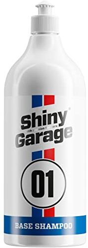 Shiny Garage Autoshampoo 'Base Shampoo' 1L - Auto Shampoo mit hervorragenden Reinigungseigenschaften - Autoschampoo, das Dichten Schaum Erzeugt - Effektive Autopflege - Wirksames Auto Waschmittel