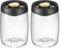 Kuahome 2x Vorratsdose mit Vakuumdeckel Vakuumbehälter aus Glas, BPA-Frei hitzebeständig, spülmaschinenfest, gefriergeeignet
