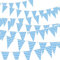 10 Meters Oktoberfest Girlande Banner Wimpelkette Draußen Outdoor Dekoration Bayern Bayrisch Blau Weiß Oktoberfest Bayrische Dekoration