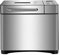Brotbackautomat, 650 Watt Edelstahl Brotbackmaschine, Vollautomatischer Brotbackautomat 19 Programme, Automatisches Zutatenfach, Für 500 G, 750 G und 1.000 G Brotlaibe, Silber