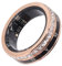 Smart Ring, Fitness Tracking Smart Ring, Smart Ring Health Tracker for Women and Men Water Proof Fitness Tracker for Darings APP, 18mAh Battery, Gold (8)