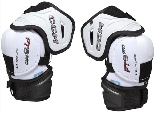 CCM JetSpeed FT8 Pro Senior - Gomiti da hockey su ghiaccio, misura L