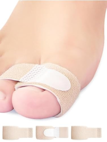 3PCS Bandage – Reusable Toe Straighteners – Hammer Toe Splint – Cushioned Toe Tape for Broken, Crooked, Overlapping Toes – Protector Wraps