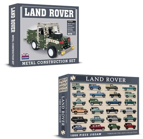 Coach House Landy Gift Set – 1000 Piece Jigsaw Puzzle & 402 Piece Construction Set