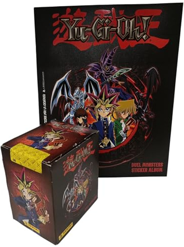 Yu Gi Oh! Duel Monsters Sticker Collection -album + box 36 bustine. Panini
