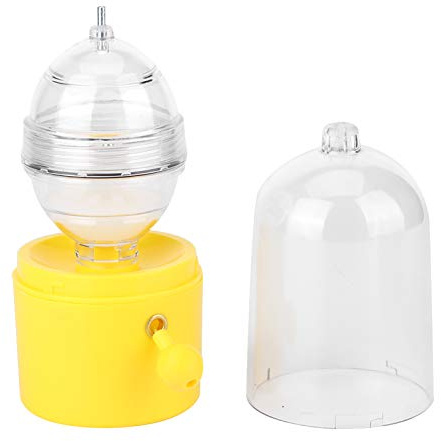 Eujgoov Golden Egg Maker PC Silicone Egg Scrambler Shaker 160x70mm Mélangeur Manuel pour Jaune et Blanc en Coquille Utilisation en 3 étapes pour la Cuisine à Domicile Adultes et Enfants