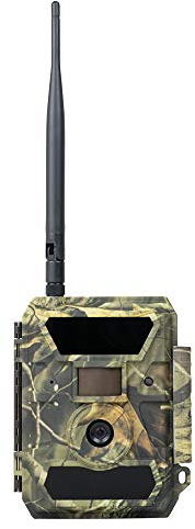 PNI Hunting 350C Wildkamera Fotofalle mit Bewegungsmelder Nachtsicht 12MP 1080P Full HD 100° Weitwinkel mit Internet, optionaler SMS, Foto am Telefon, E-Mail Infrarot No Glow LEDs und IP66
