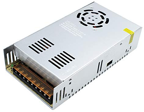 inShareplus 12V 30A 360W, DC Universal Regulated Switching Power Supply, Converter AC 100-240V to DC 12 Volt LED Driver, Transformer, Adapter for LED Strip Light, 3D Printer, Radio, Computer Project
