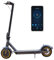 AOVOPRO Electric Scooter, 350W Motor, 30km Long Range, Max Speed 25 km/h, 3 Speed Settings, App Control, 8.5 Solid Tires, Dual Braking (AV01)