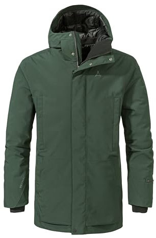 Schöffel Herren Style Crivat Mns Winter Parka, Dark Jade, 54 EU