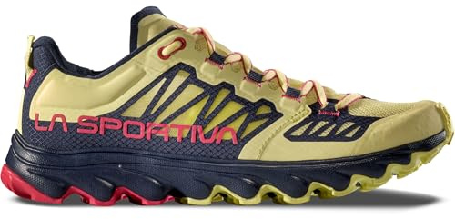 LA SPORTIVA Donna Helios III Scarpe, Hibiscus-Malibu Blue, 38.5