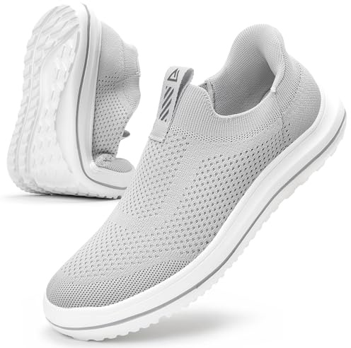 MrToNo Slip On Sneaker Zapatillas Slip on para Hombre Zapatillas Running Manos Libres Zapatillas Running Outdoor Ligeras y Transpirables Zapatillas Running Carretera ocio-QIANHUI-42