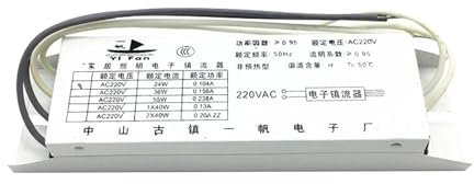 OVARIA Reattore elettronico dedicato 2G11 H Tube 24W 36W 40W 55W Raddrizzatore for Lampada Fluorescente AC220V 1 Uscita(18-24W Universal)