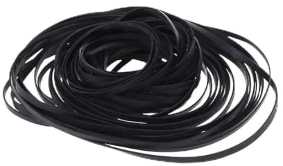 50 Stück 3 mm Gummi Antriebsriemen für Phono Plattenspieler Ersatz Zubehör