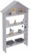 VCM Holzregal stehend | platzsparendes Kinder Regal | Maße: H. 160 x B. 103 x T. 23 cm | Aufbewahrungsregal | Bücherregal | Standregal - Malusa
