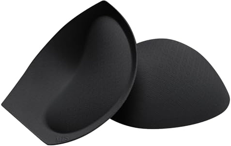 Nimiah Super Thick Bra Pads, Add 1-2 Cups Push up Breast Enhancer Inserts Lightweight Sew in Boob Cup for Dress Swimsuit Sport