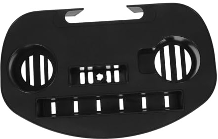 GALPADA Vassoio Bicchiere per da Spiaggia Accessorio in Plastica Resistente Intemperie Supporto Bevendo per Poltrona Reclinabile Sostituzione Compatta per Relax all